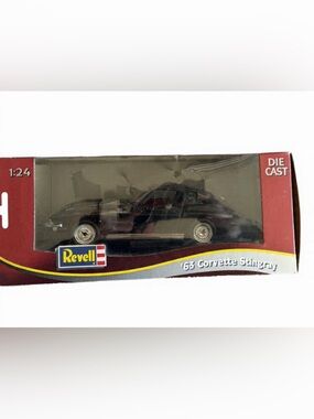 Revell '63 Corvette Stingray Die-Cast Car - Black